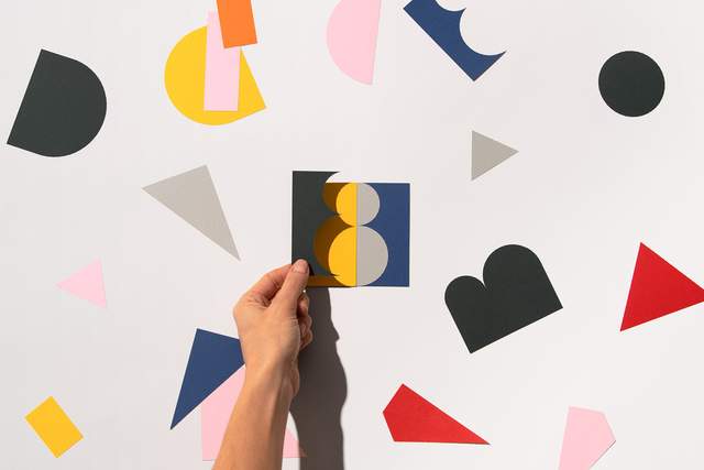 字母表書品牌形象設(shè)計(jì) 平面設(shè)計(jì)與紙張藝術(shù)的交融